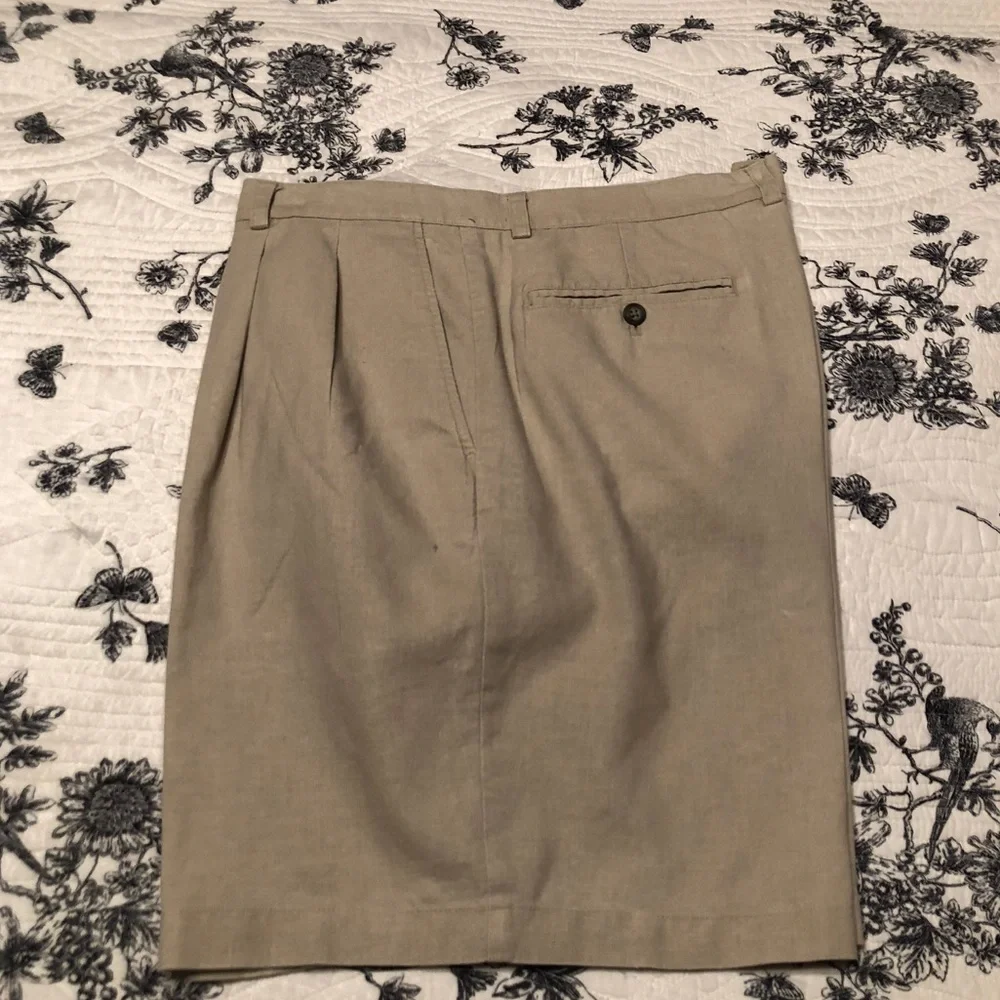 Men's Crazy Horse linen shorts in EUC